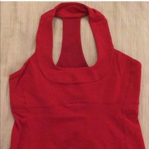 Lululemon tank with built in bra. Size 6